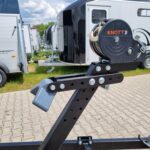 Przyczepa podłodziowa Lorries PP18 7023 czarna pod łódkę pod jacht yacht boat trailer 6,6m 1 oś