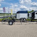 Przyczepa podłodziowa Lorries PP18 7023 czarna pod łódkę pod jacht yacht boat trailer 6,6m 1 oś