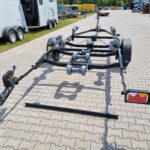 Przyczepa podłodziowa Lorries PP18 7023 czarna pod łódkę pod jacht yacht boat trailer 6,6m 1 oś