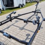 Przyczepa podłodziowa Lorries PP18 7023 czarna pod łódkę pod jacht yacht boat trailer 6,6m 1 oś