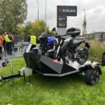 Lorries MT-2 przyczepa lekka do przewozu dwóch motocykli pod dwa motocykle opuszczana