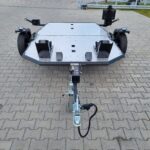 Przyczepa do przewozu 2 motocykli rowerów quada ATV pod motocykl quad Lorries MT-2 składana platforma lekka 750 kg