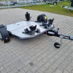 Przyczepa do przewozu 2 motocykli rowerów quada ATV pod motocykl quad Lorries MT-2 składana platforma lekka 750 kg