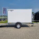 Przyczepa cargo kontener lekki 750 kg CD260UBR rampa pod quada motocykl 260 x 130 cm