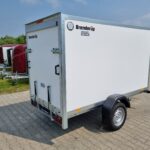 Przyczepa cargo kontener lekki 750 kg CD260UBR rampa pod quada motocykl 260 x 130 cm