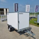 Przyczepa cargo kontener lekki 750 kg CD260UBR rampa pod quada motocykl 260 x 130 cm