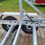 Przyczepa kablowa TANO Drum 3500 PRO 3,5T DMC wciągarka elektryczna przyczepa do kabli kablówka kablowa cable trailer electric winch