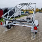 Przyczepa kablowa TANO Drum 3500 PRO 3,5T DMC wciągarka elektryczna przyczepa do kabli kablówka kablowa cable trailer electric winch