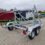 Przyczepa kablowa TANO Drum 3500 PRO 3,5T DMC wciągarka elektryczna przyczepa do kabli kablówka kablowa cable trailer electric winch